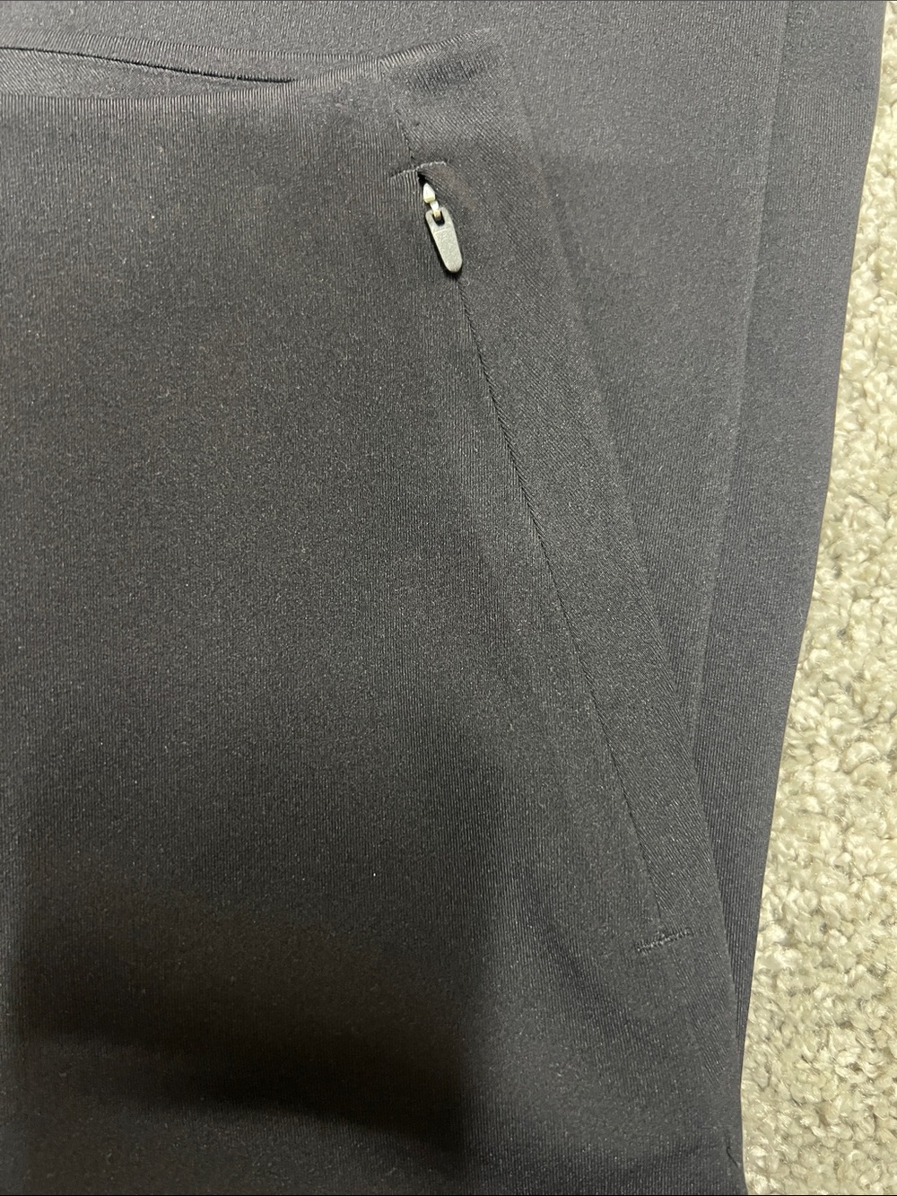 Lululemon Black smooth fit pull-on high rise pant - Picture 4 of 5